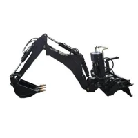 What is the torque output of skid steer hammer attachments?